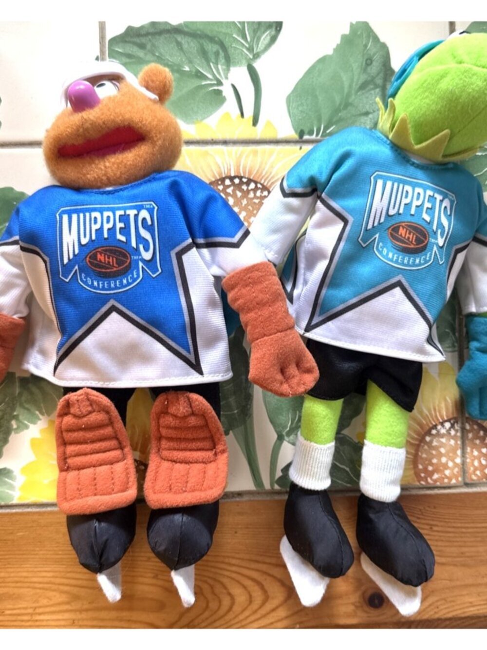 2 Muppets McDonald’s NHL Vintage Plush Toys- Fozzie - Kermit 1995